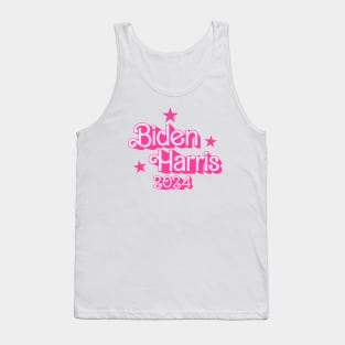 Biden Harris 2024 For President Barbie Version Tank Top